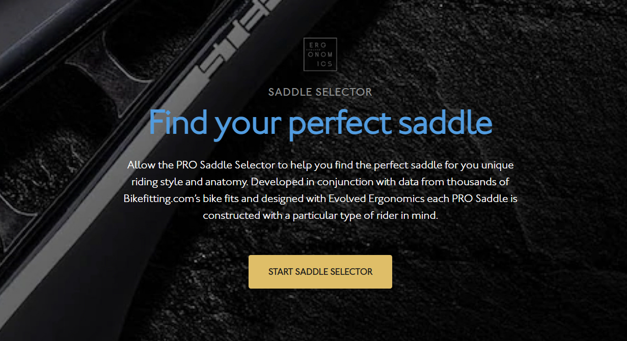 Pro saddle selector
